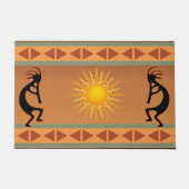 Southwestern Sun Kokopelli Doormat Deurmat (Voorkant)
