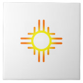 Southwestern Sun Tegeltje (Voorkant)