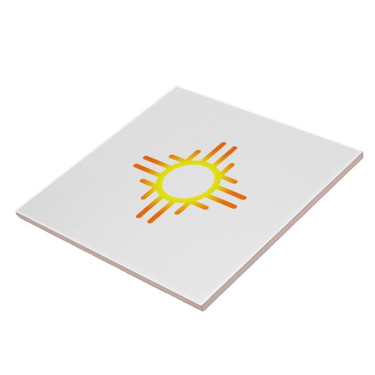 Southwestern Sun Tegeltje (Zijkant)