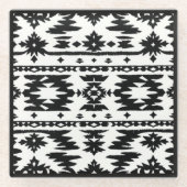 Southwestern Sway Glazen Onderzetter (Voorkant)