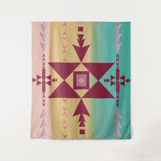 Southwestern Tapestry Wandkleed (Voorkant)