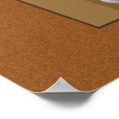 Southwestern Terra Cotta wind Chime nog leven Poster (Hoek)