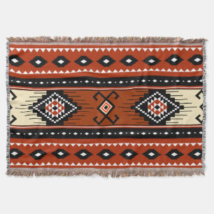 Southwestern Tribal Pattern Gooi Boho Deken