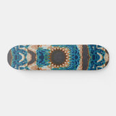 Southwestern Turquoise Native Pattern Persoonlijk Skateboard (Horizontaal)