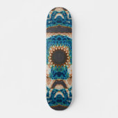 Southwestern Turquoise Native Pattern Persoonlijk Skateboard (Voorkant)