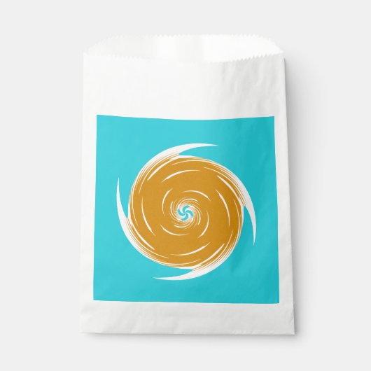 Southwestern Twirl Pattern Bedankzakje (Voorkant)