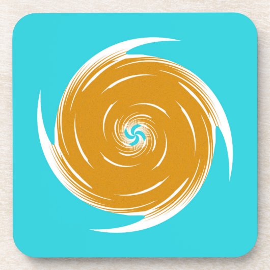 Southwestern Twirl Pattern Bier Onderzetter (Voorkant)