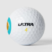 Southwestern Twirl Pattern Golfballen (Logo)