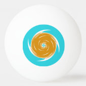 Southwestern Twirl Pattern Pingpongbal (Voorkant)