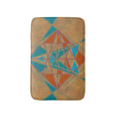 Southwestern-woestijn Indian Star Man Design Art Badmat (Voorkant Verticaal)