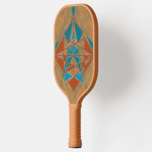 Southwestern-woestijn Indian Star Man Design Art Pickleball Paddle (Links)