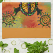 SOUTHWESTERTURTLE ART THEEDOEK (Gevouwen)