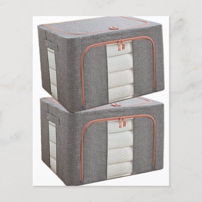 Southwit Storage Bins 66L, kleding met grote capac (Voorkant)