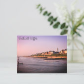 Southwold beach and seafront postcard briefkaart (Staand voorkant)
