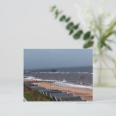 Southwold Beach in Suffolk Briefkaart (Staand voorkant)