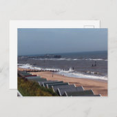 Southwold Beach in Suffolk Briefkaart (Voorkant / Achterkant)