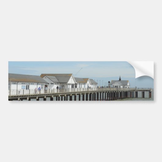 Southwold Pier Suffolk Bumpersticker (Voorkant)