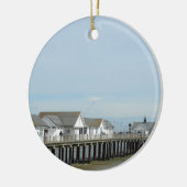 Southwold Pier Suffolk Keramisch Ornament (Links)