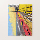 Southwold Promenade Colorful Legpuzzel (Verticaal)
