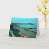 Southwold Suffolk Night Vist Kaart (Gele Bloem)