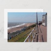 Southwold, Suffolk Zee Uitzicht Briefkaart (Voorkant / Achterkant)