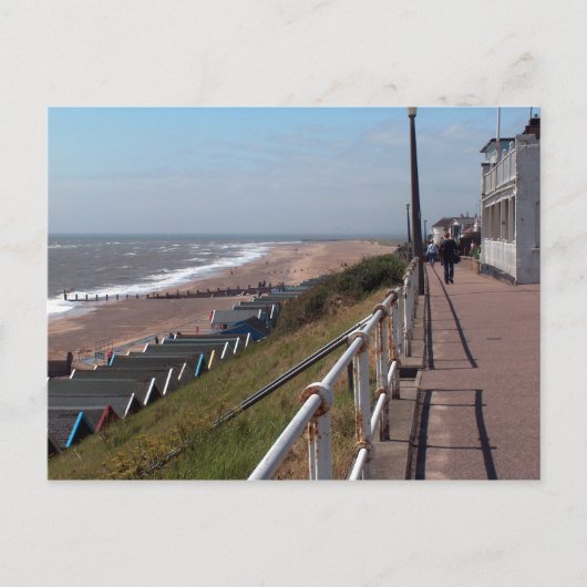 Southwold, Suffolk Zee Uitzicht Briefkaart (Voorkant)