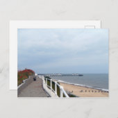 Southwold Uitzicht naar Pier Briefkaart (Voorkant / Achterkant)