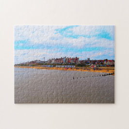 Southwold Zee Voorzijde van pier Legpuzzel