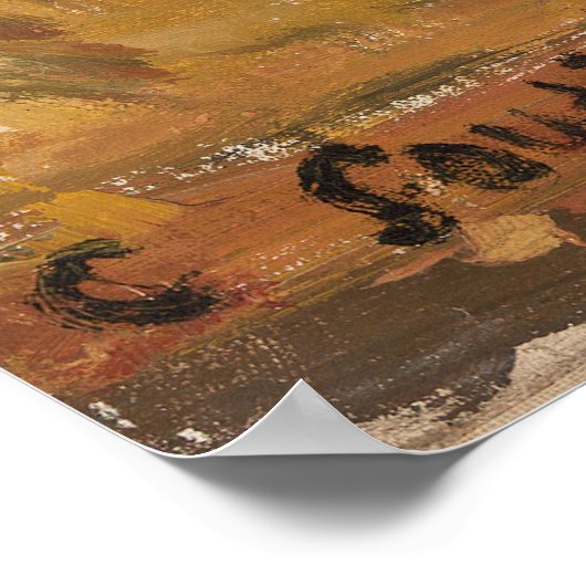 Soutine's Bouquet of Flowers Poster (Hoek)