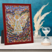 Soutwest Cancer Angel Painting Poem Plaque Fotoplaat (Zijkant)