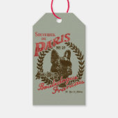 Souvenier de Paris Cadeaulabel (Voorkant)