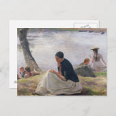 Souvenir, 1891 briefkaart (Voorkant / Achterkant)