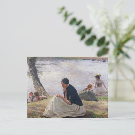 Souvenir, 1891 briefkaart (Staand voorkant)