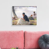 Souvenir, 1891 canvas afdruk (Insitu (Woonkamer))