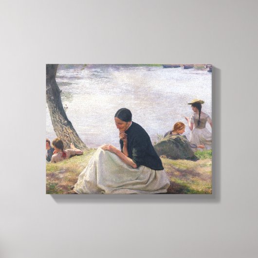 Souvenir, 1891 canvas afdruk (Voorkant)