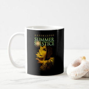 Souvenir 2019 Greensboro Zomerzonnewende Festival Koffiemok