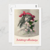 Souvenir Affectueux Franse kaart (Voorkant / Achterkant)