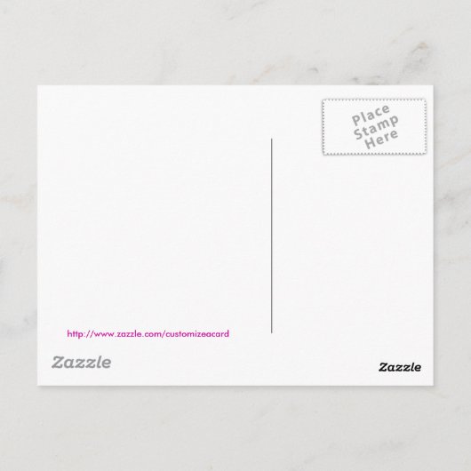 Souvenir Affectueux  Franse kaart (Achterkant)