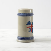 Souvenir beer stein of mok IJsland (Center)