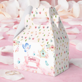 Souvenir Box  Birthday Butterfly Garden Bedankdoosjes