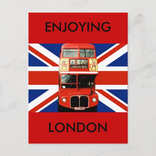 Souvenir Briefkaart uit Londen (Voorkant)