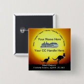 Souvenir Button (Voorkant /achterkant)