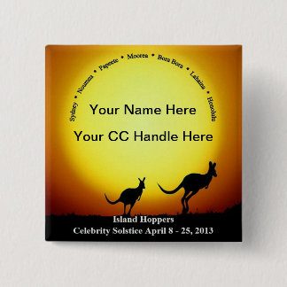 Souvenir Button - geen schip