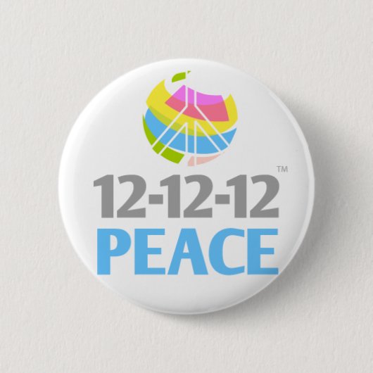 Souvenir Button voor PEACE (Voorkant)