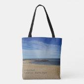 Souvenir Canvas tas van Hampton, Virginia Beaches (Achterkant)