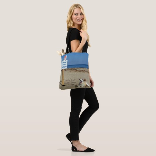 Souvenir Canvas tas van Hampton, Virginia Beaches (Op model)
