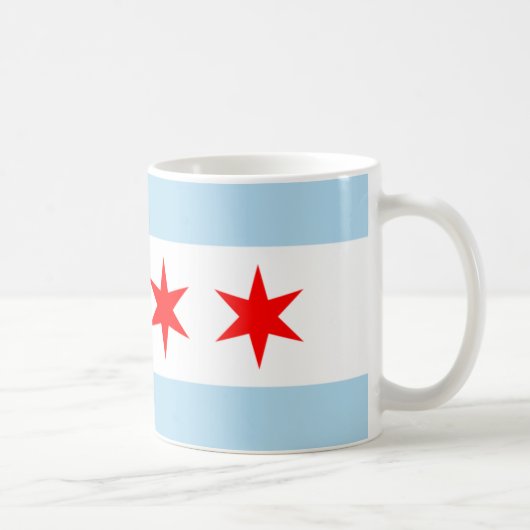 Souvenir Chicago Flag Koffiemok (Rechts)