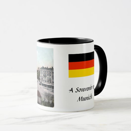 Souvenir Coffee Mok - München, München, Duitsland (Voorkant rechts)