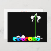 Souvenir Colorado Briefkaart (Voorkant / Achterkant)