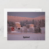 Souvenir de Laponie Briefkaart (Voorkant / Achterkant)